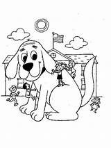Coloring Pages Clifford Printable sketch template