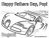 Coloring Pages Bugatti Father sketch template