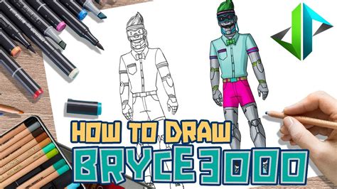 [drawpedia] How To Draw New Bryce3000 Skin From Fortnite