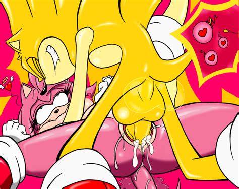 Rule 34 Amy Rose Anthro Anus Areolae Ass Balls Deep Black Nose