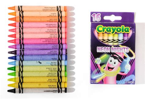 16 Count Tip Collection Crayola Crayons What S Inside The