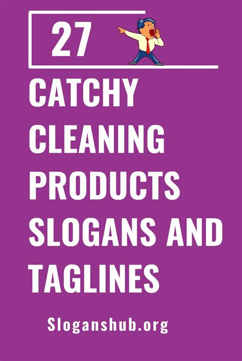 catchy cleaning products slogans  taglines slogans taglines