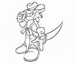 Fang Sniper Sonic Para Coloring Colorir Desenho Imprimir Surfing Generations Hat sketch template