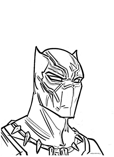 printable black panther coloring pages printable templates