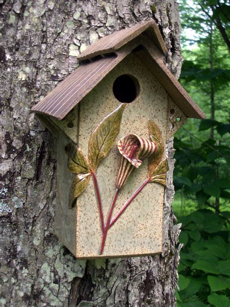 wwwabbydreyerstudiocom tufted titmouse house sold ceramic birdhouse bird house bird houses