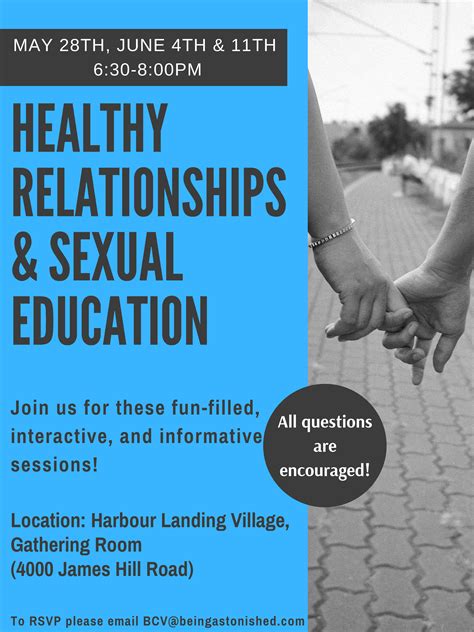 Healthy Relationships And Sexual Education The Big Sky