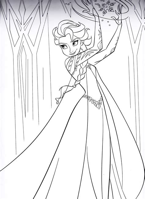 pin  eilidh hellen  colouring   girls elsa coloring pages