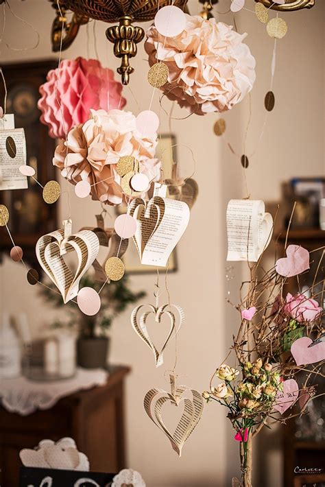 cfb valentinstag dekoration papierherzen valentinstag