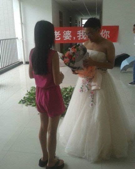 chinese groom dresses as bride for wedding rehearsal metro news