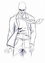 Hitman Absolution sketch template