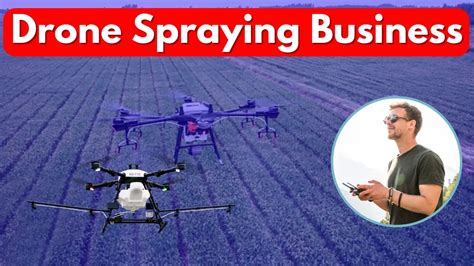 start  drone spraying business  lucrative idea guide business