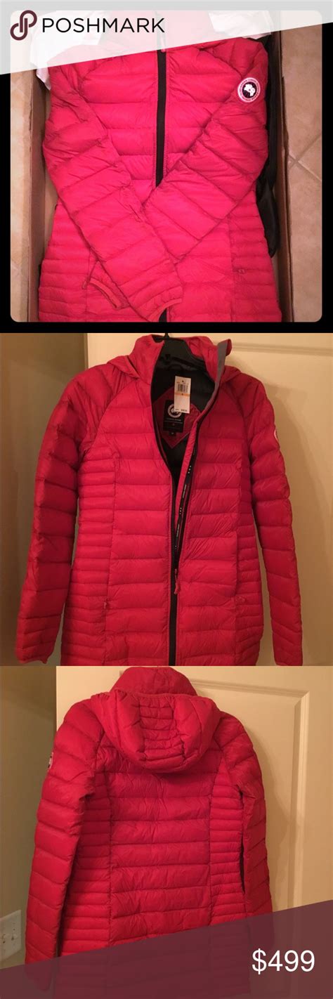 Canada Goose Red Brookvale Puffer Jacket Small Nwt This Is
