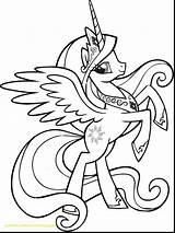 Cadence Pages Pony Coloring Little Getcolorings Princess sketch template