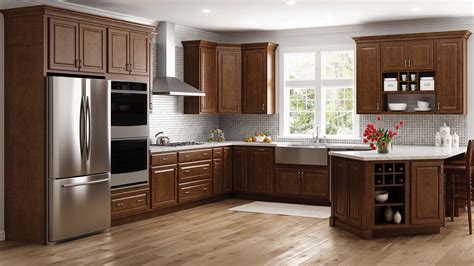 home depot kitchen cabinets stock image