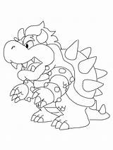Mario Coloring Pages Bit Template sketch template