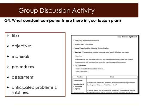 Sample Lesson Plan Format For Adults Contentkindl