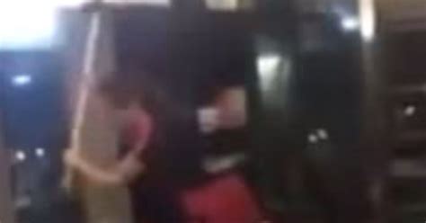 Video Watch As Woman Angry About New Haircut Destroys The Salon With A