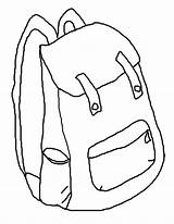 Backpack Coloring Printable Pages School Back Backpacks Clipart Kids Template Cliparts Book Print Bags Color Girls Sheet Library Clip Popular sketch template