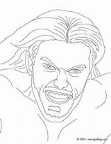 Wwe Coloring Pages Edge Jericho Chris Template sketch template