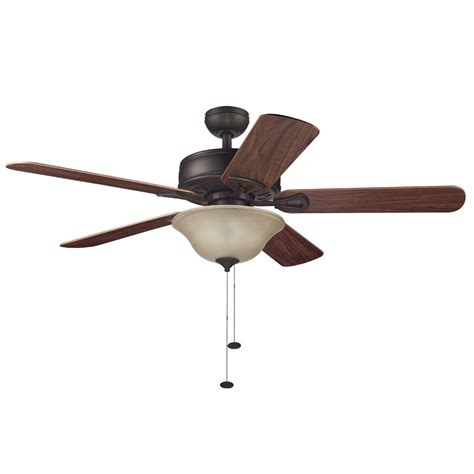 bronze downrod  flush mount indoor ceiling fan  light kit  lowescom