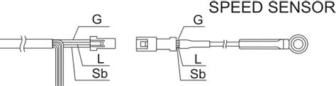 electrical   test  voltage   speed sensor  identify  ve ground  signal