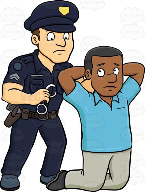 Black Man Getting Arrested Clipart 20 Free Cliparts