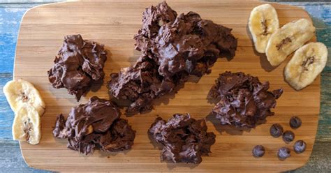 valerie mitchell ☮️ on twitter chocolate banana clusters recipe