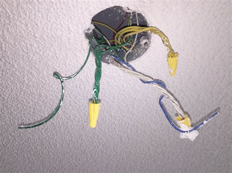 light fixture electrical box     wires home improvement stack exchange