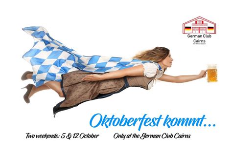 Oktoberfest German Club Express Line Saturday 12 October 12 Noon