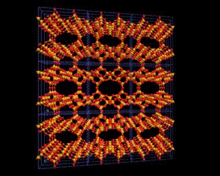microporous solids cages channels  voids  molecular universe