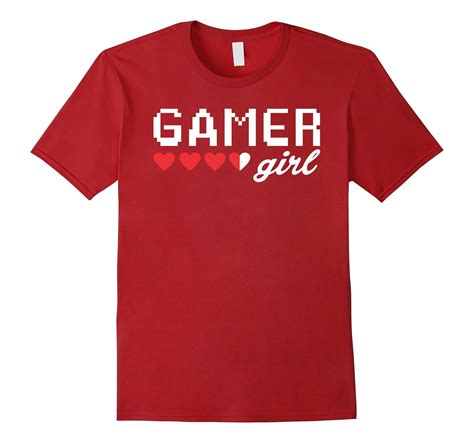 Gamer Girl Video Game T Shirts Women Art – Artvinatee