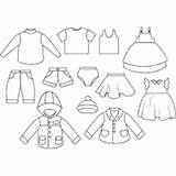 Coloring Clothes Pages Bottoms Tops Surfnetkids Next Shoes sketch template