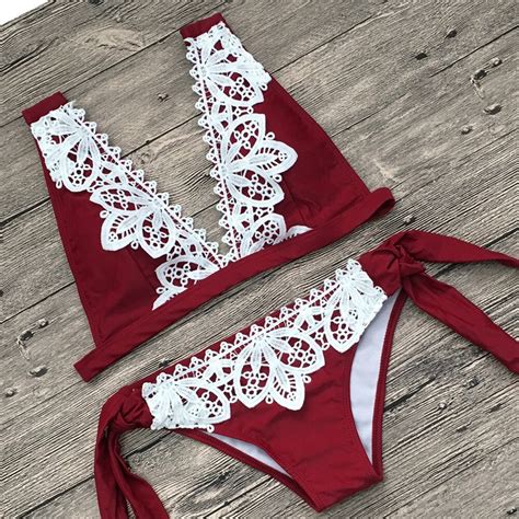 Summer High Quality Bikini Lace Lace Bikini Biquini Sexy Bikini Set