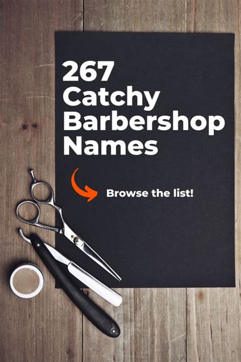 267 Unique And Cool Barbershop Names Barber Nicknames 2020