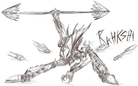 Rahkshi By Ryoukazehara On Deviantart Bio Art Bionicle Artist