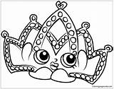 Pages Tiara Shopkins Coloring Color Coloringpagesonly sketch template