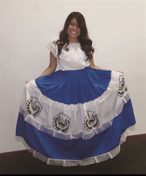 Traditional Dress From El Salvador Vestido Tipico De El Salvador San