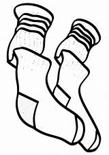 Socks Coloring Pages sketch template