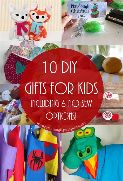 diy gifts  kids including  sew options
