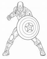 Captain America Coloring Pages Marvel Tattoo Print Kids Printable Color Designs Superhero Gaddynippercrayons sketch template
