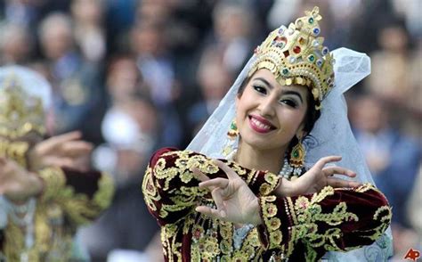 Uzbek Traditional Outfit And Dance National Clothes Traditional
