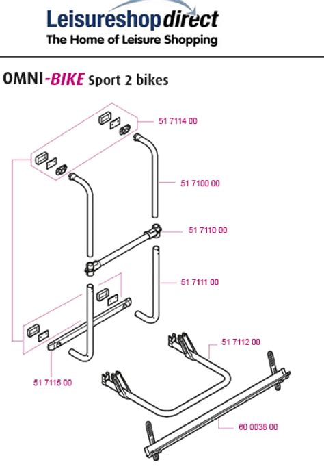thule omni bike sport bike rack models spare parts leisureshopdirect
