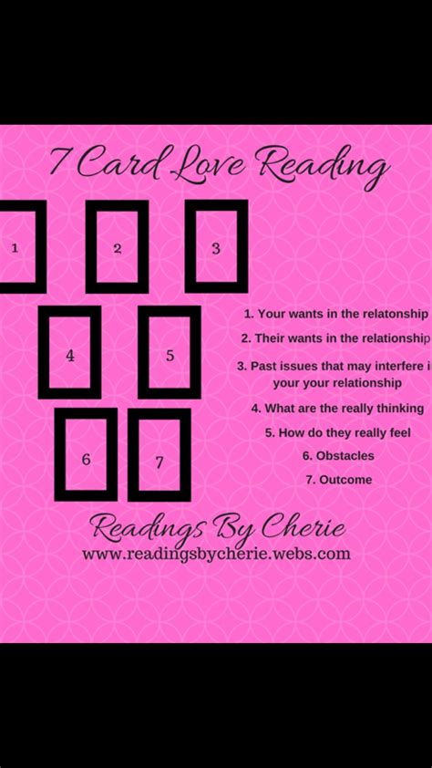 7 card love tarot reading love tarot reading tarot tips