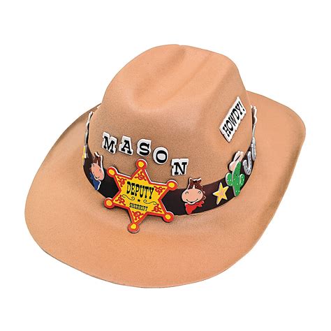 cowboy hat craft kit oriental trading