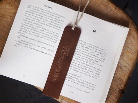 leather bookmark best handmade ts from etsy popsugar smart