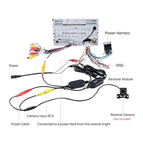 car reverse camera wiring diagram