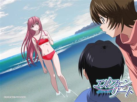 Beach Bikini Elfen Lied Kouta Lucy Elfen Lied Navel Photoshop