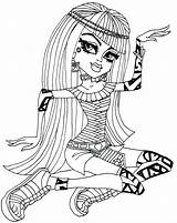 Monster High Coloring Pages Baby Getcolorings sketch template