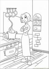 Ratatouille Kitchen Pages Coloring Colette Printable Para Colorear Dibujos Safety Imprimir Kids Worksheets Fire Disney Via sketch template