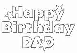 Dad Birthday Coloring Happy Pages Daddy Card Printables Son Printable Colour Letters Kids Coloringpage Eu Easy Super Print Birthdays Doodle sketch template